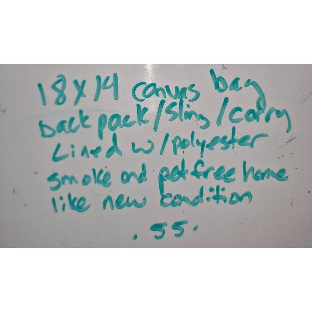 Rainbow Stripe Drawstring Backpack With Blue Inne… - image 8